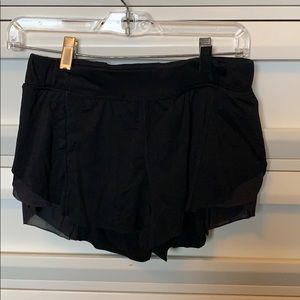lululemon black shorts